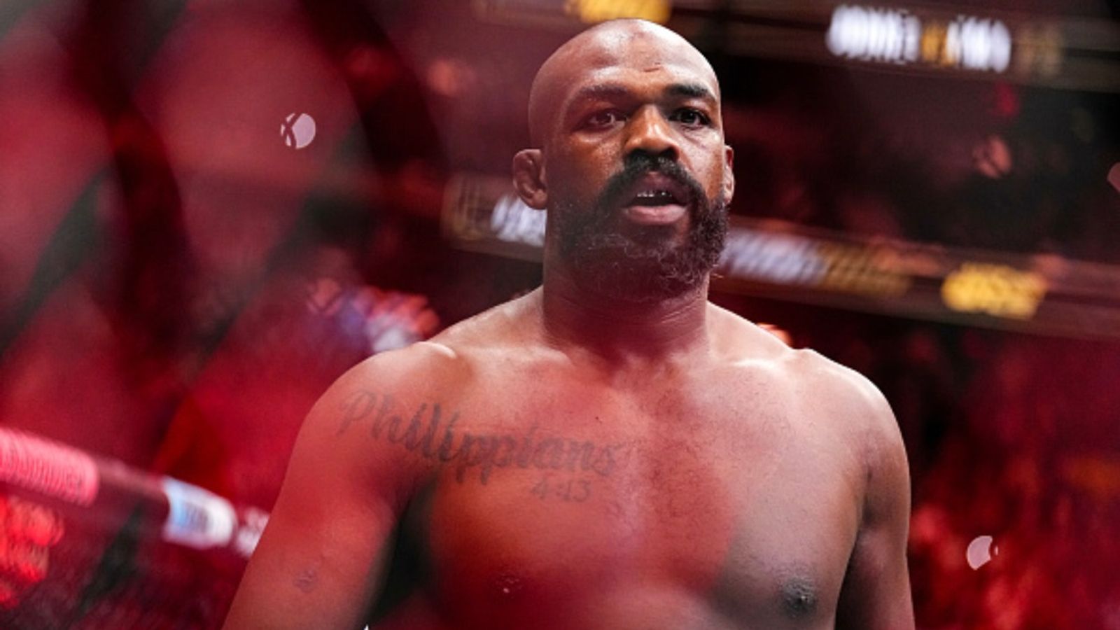 Jon Jones caught in the middle of most bizarre MMA moment of 2025: "Hold you down and f*** you" Jon Jones in the frame (via Getty)