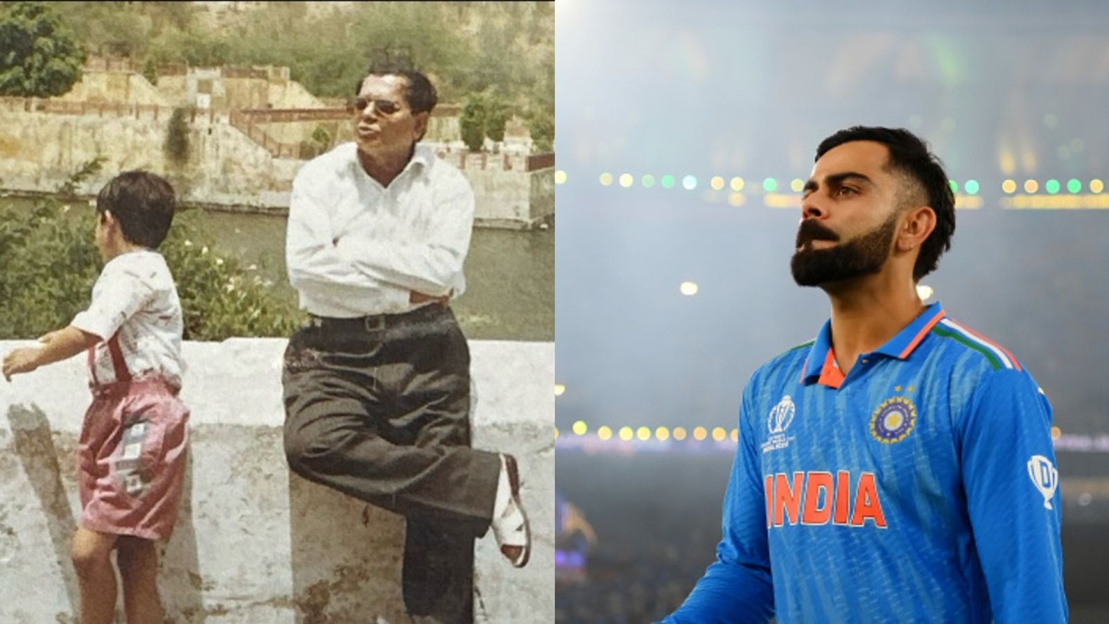'If you’re good enough, you’ll find your way...': Virat Kohli pens down emotional post for his daddy Prem Nath Kohli on Father's Day Virat Kohli with his father Prem Nath Kohli
