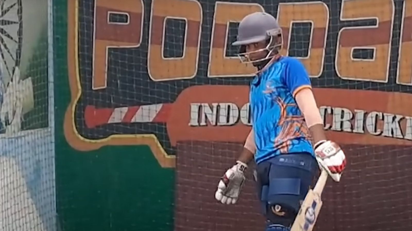 Vaibhav Suryavanshi's 13-year-old friend smashes 22 sixes in unbeaten 327 off 134 balls, says 'I'm also following in his footsteps' Bihar-born 13-year-old batter Ayan Raj during a net session.