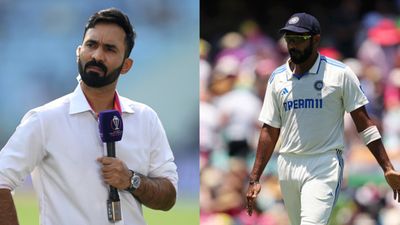'These are the numbers that I look at because...': Dinesh Karthik predicts three Tests Jasprit Bumrah will play in England series Dinesh Karthik and Jasprit Bumrah