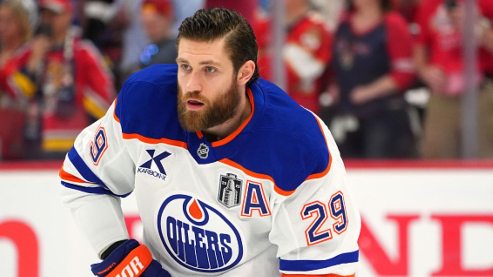 Gutted Leon Draisaitl speaks honestly after another Stanley Cup heartbreak, says 'Always hurts...' Leon Draisaitl in the frame