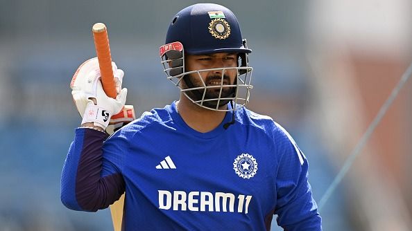 India's Rishabh Pant in frame