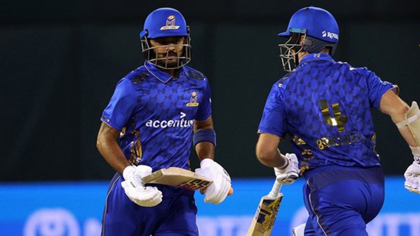 USA captain's record-breaking 93 trumps LSG-discard's 10 sixes as MI New York open win account vs Klaasen's Seattle Orcas MI New York's Monank Patel and Michael Bracewell run between the wickets in MLC 2025 match against Seattle Orcas.