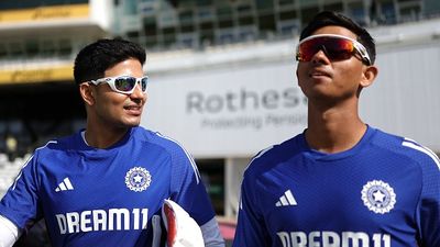 'I had cramps in both my hands...': India's Day 1 hero reveals how he braved odds to belt historic century in 1st Test against England India's Shubman Gill (L) and Yashasvi Jaiswal in frame