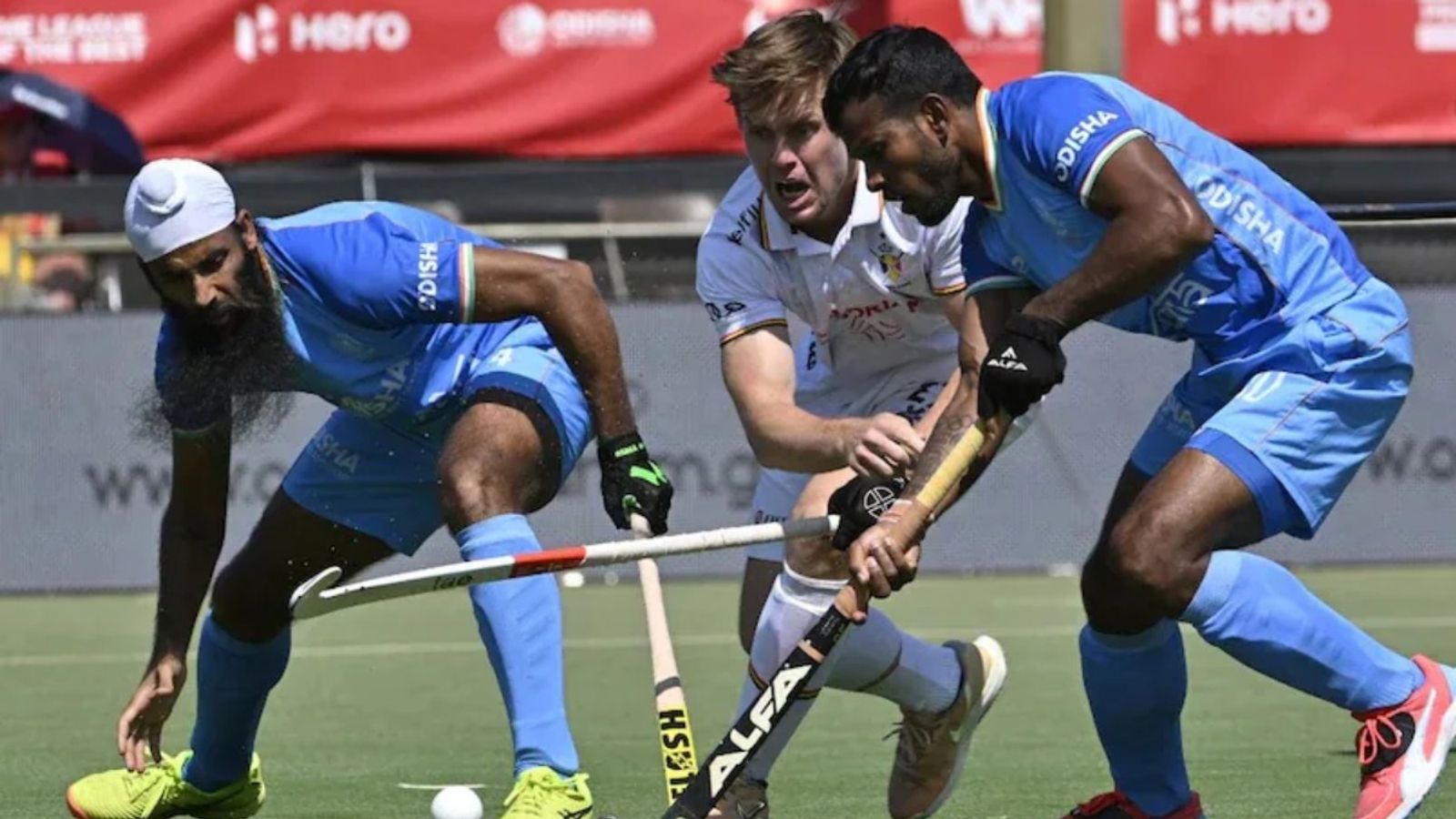 FIH Pro League: Sukhjeet Singh's brace helps India men's team edge Belgium 4-3 to end 7-match losing streak FIH Pro League: Sukhjeet Singh's brace helps India men's team edge Belgium 4-3 to end 7-match losing streak