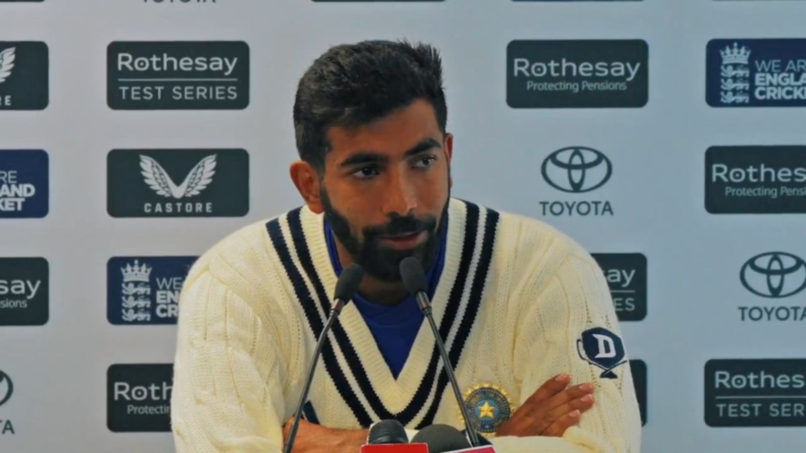 'Even now people keep saying this injury will be it. Keep waiting, I will not...': Jasprit Bumrah's scathing attack at those predicting abrupt end to his career India's Jasprit Bumrah at a press conference after Day 3's play at Headingley, Leeds.