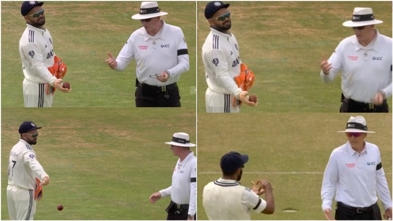 Big blow to India amidst 1st Test, Rishabh Pant punished by ICC for throwing ball after umpire refused to change it Rishabh Pant angry at umpire Paul Reiffel for not changing the ball on Day 3 of Headingley Test.