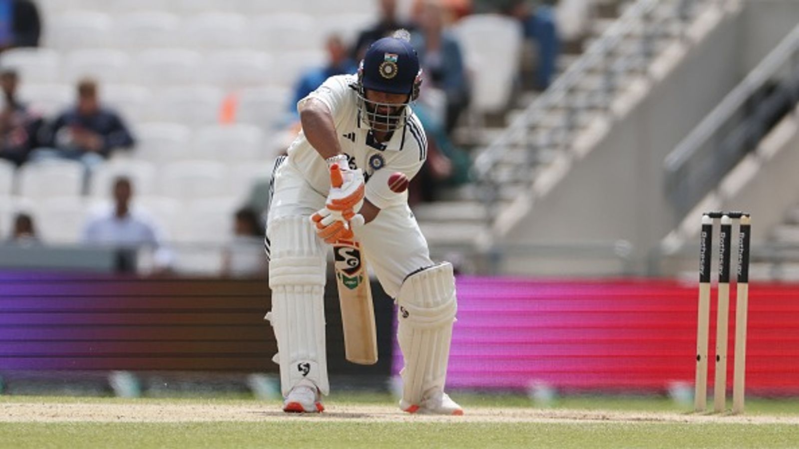'When you're talking about batting exploits in England...': Sanjay Manjrekar compares Rishabh Pant with legendary batters Sachin Tendulkar, Sunil Gavaskar, after twin tons in 1st Test India's Rishabh Pant bats during day four of the First Rothesay Test match between England and India at Headingley Cricket Ground in Leeds, England, on September 22, 2025.
