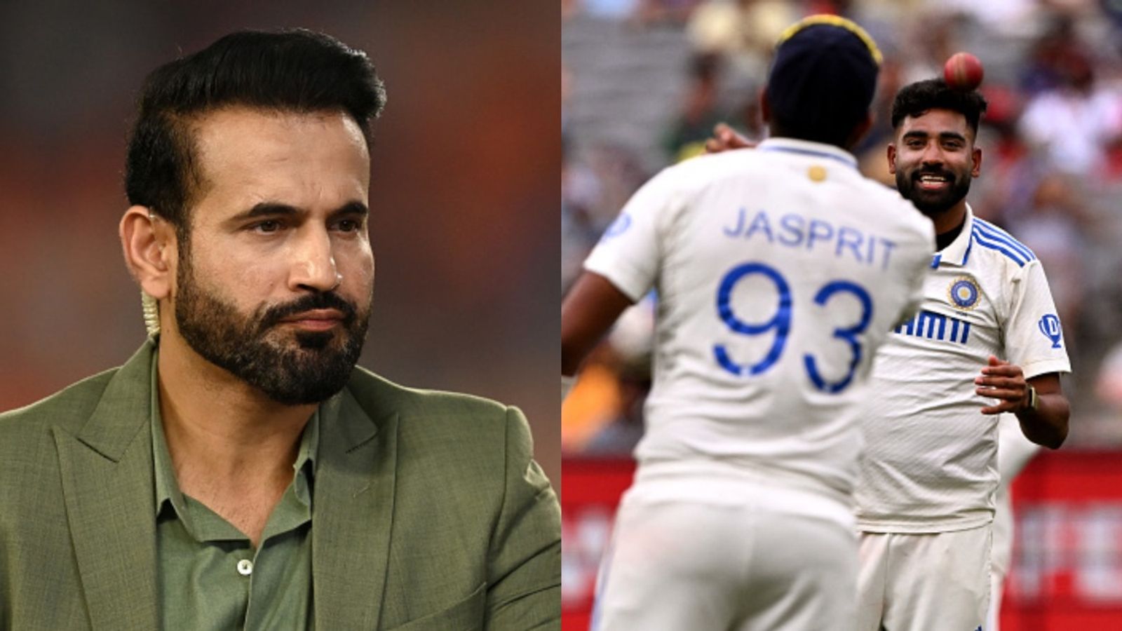 'Want to see aggressive bowling with...': Irfan Pathan suggests Indian speedsters to use 'bouncers' as England cruise towards win at Headingley Irfan Pathan with Jasprit Bumrah and Mohammed Siraj