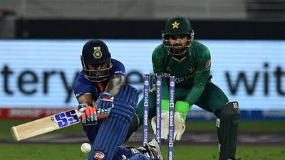 Pakistan out of Asia Cup? Tournament's promo during India vs England 1st Test sparks speculations India's Suryakumar Yadav (L) plays a shot as Pakistan's wicketkeeper Mohammad Rizwan watches during the ICC mens Twenty20 World Cup cricket match between India and Pakistan