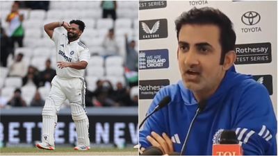 'There are three more centuries as well': Gautam Gambhir when asked about Rishabh Pant's twin tons being big positive in Headingley defeat Rishabh Pant, Gautam Gambhir