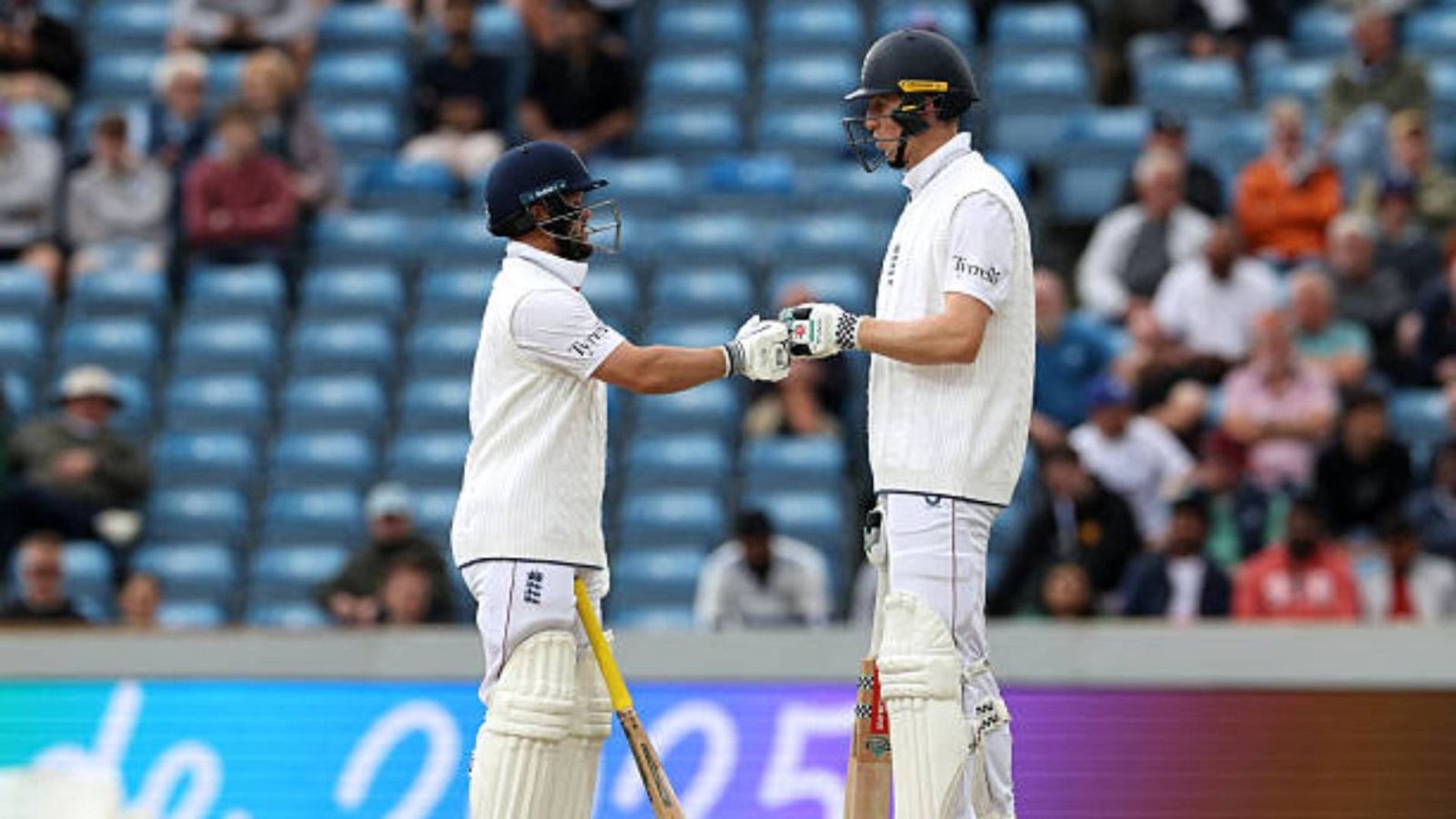 'Those two compliment each other so well...': Ben Stokes' 'incredible' verdict on 188-run partnership between Zak Crawley and Ben Duckett Ben Duckett (L) and Zak Crawley in this frame