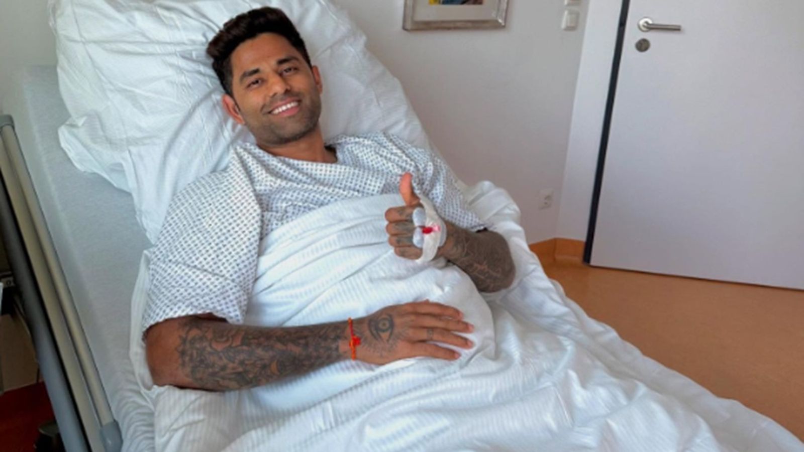 Suryakumar Yadav undergoes successful surgery for sports hernia in Germany, posts update from hospital India's T20I captain Suryakumar Yadav after undergoing sports hernia surgery in Germany.