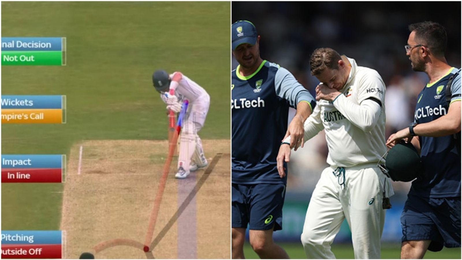 Check for clean catch despite no-ball to full-time replacement player: ICC approves several rule changes Zak Crawley survives DRS; Steve Smith leaves the field after getting injured during WTC 2025 final.