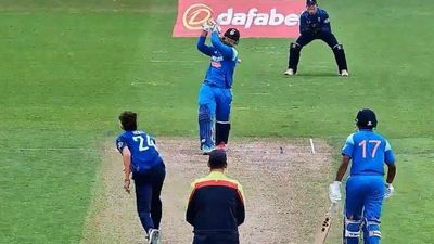 6,6,6,6,6: Vaibhav Suryavanshi's six-laden blistering 19-ball 48 propels India U-19 team to dashing 6-wicket win over England U-19 side Vaibhav Suryavanshi's lightning knock helps India U-19 beat England U-19 by six wickets