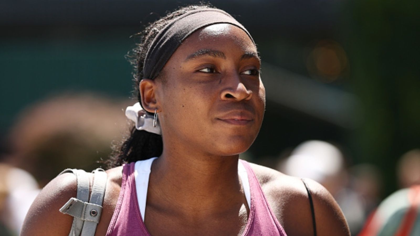 Coco Gauff opens up about retirement plans ahead of Wimbledon Open showdown Coco Gauff in the frame (via Getty)