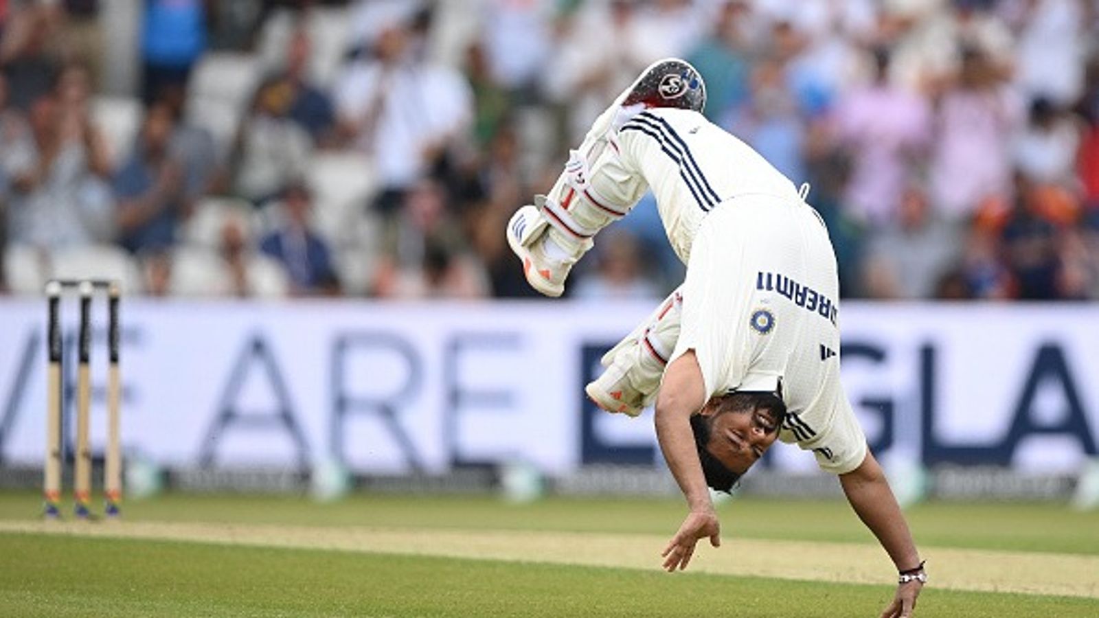 'Someone who’s had a near-death experience...': Surgeon who saved Rishabh Pant's life calls his somersault celebration 'unnecessary' : Rishabh Pant of India celebrates reaching his century during Day Two of the 1st Rothesay Test Match between England and India at Headingley on June 21, 2025 in Leeds, England