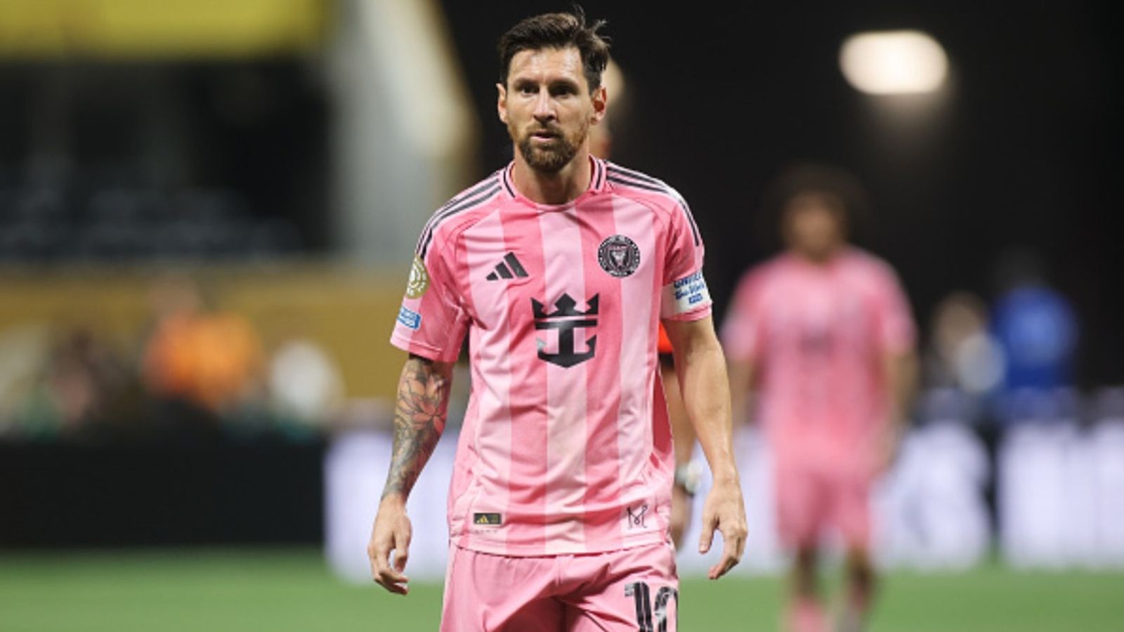 Lionel Messi's aggressive behavior sparks outburst after Inter Miami's Club World Cup exit to PSG Lionel Messi in the frame (Image via Getty)