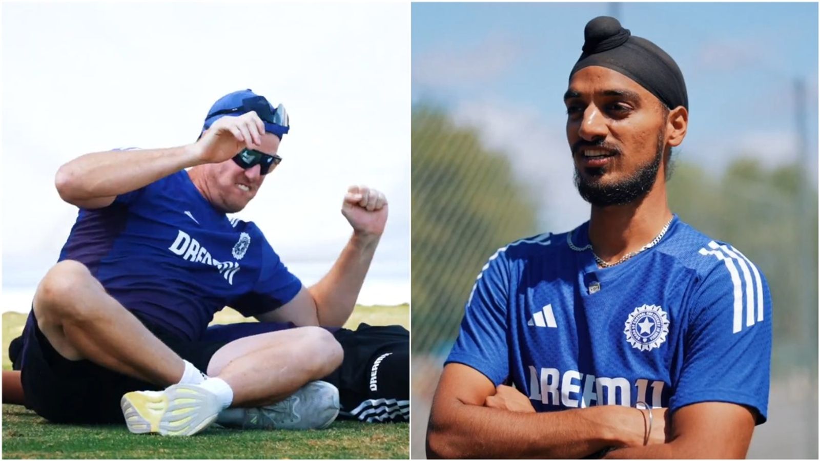 Arshdeep Singh reveals reason behind bowling coach Morne Morkel pulling out his viral WWE moves during practice session; watch video India's bowling coach Morne Morkel wrestles with Arshdeep Singh in Birmingham.
