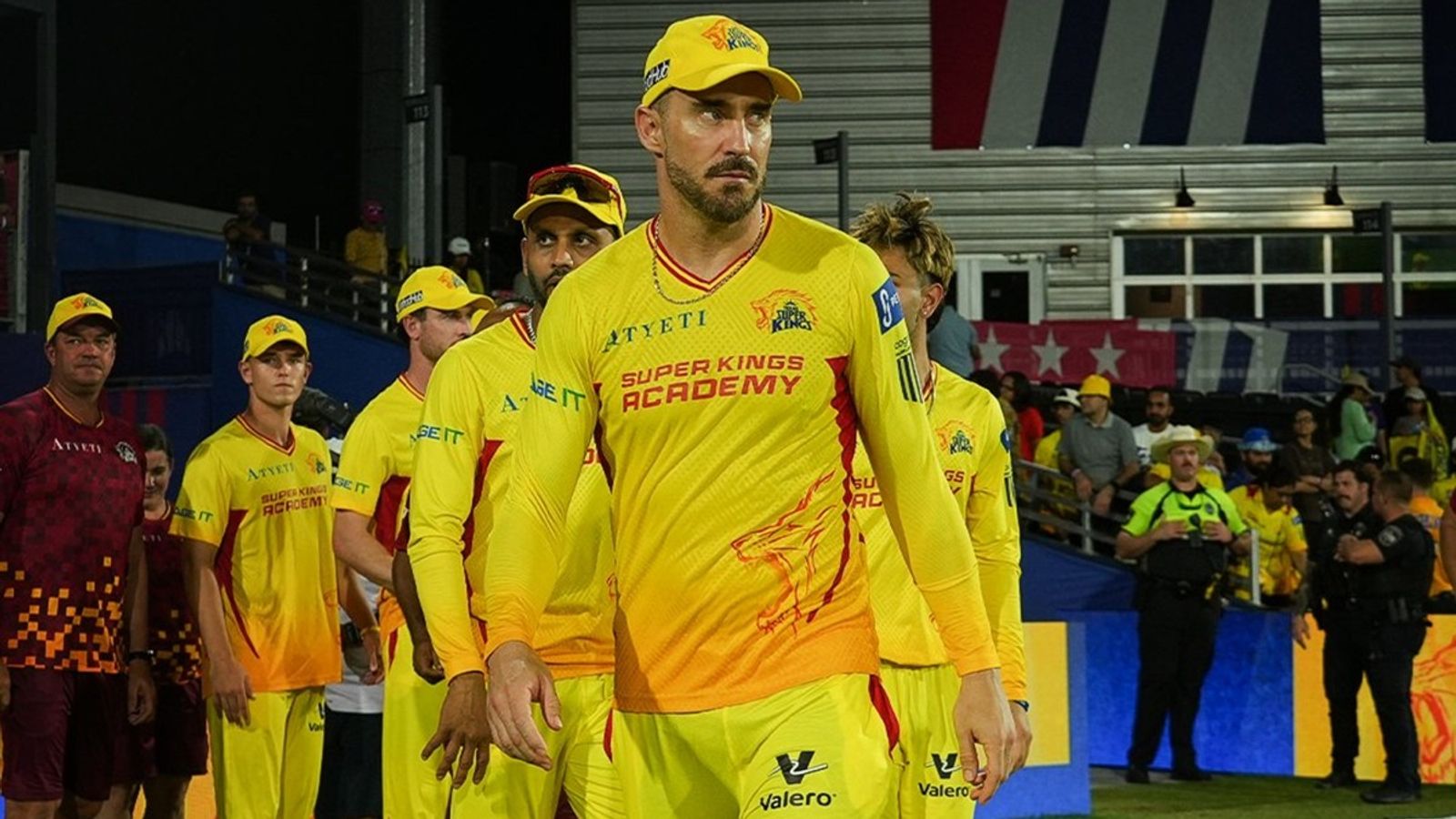40-year-old Faf du Plessis breaks T20 world record as captain with 8th T20 century, says 'I have this fear of not living up to my full potential' Texas Super Kings captain Faf du Plessis leads his team.