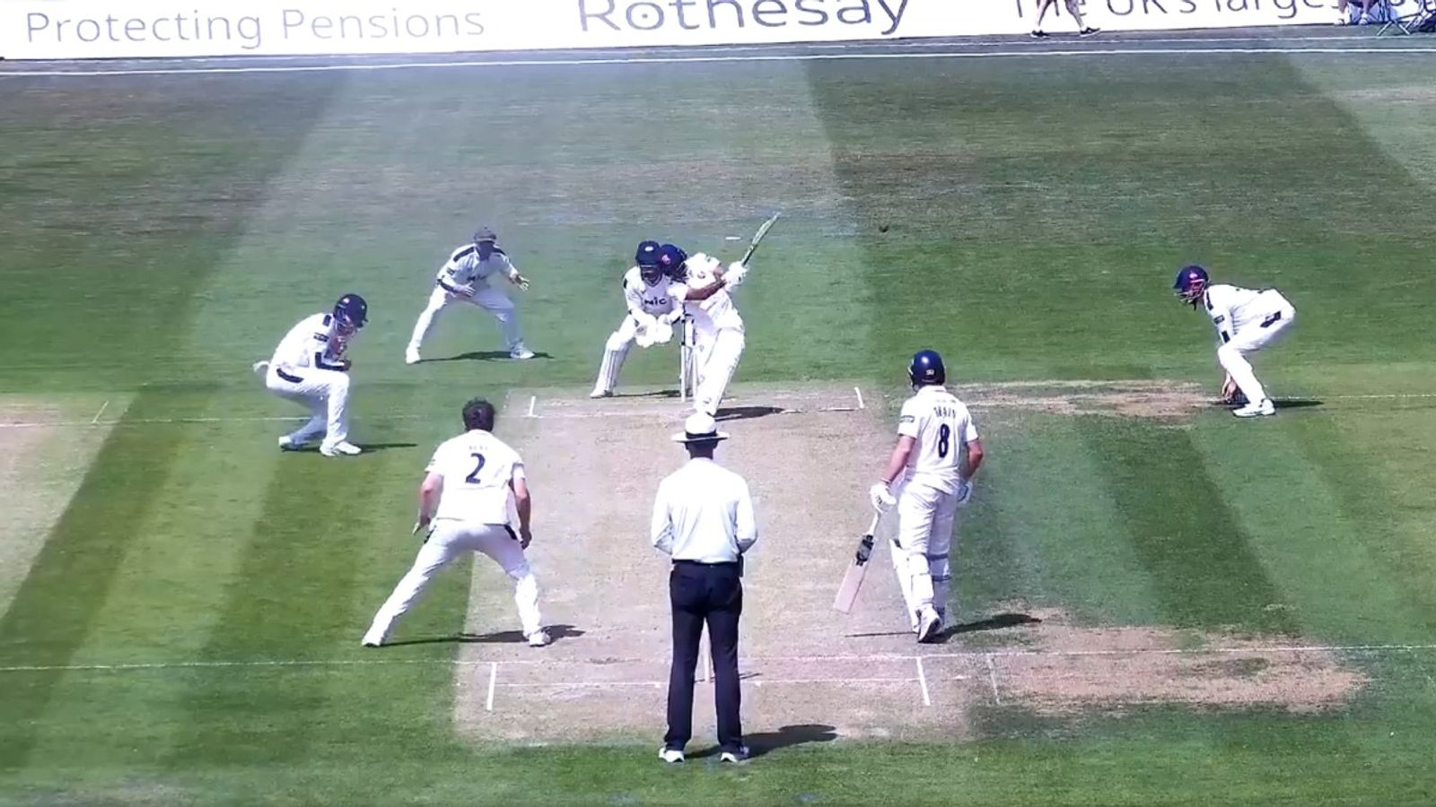 8 no-balls, no wickets in 9 overs for Khaleel Ahmed on County debut, hits first-ball four off out-of-favour England spinner; watch video Essex's Khaleel Ahmed hits a first-ball four on debut against Yorkshire.