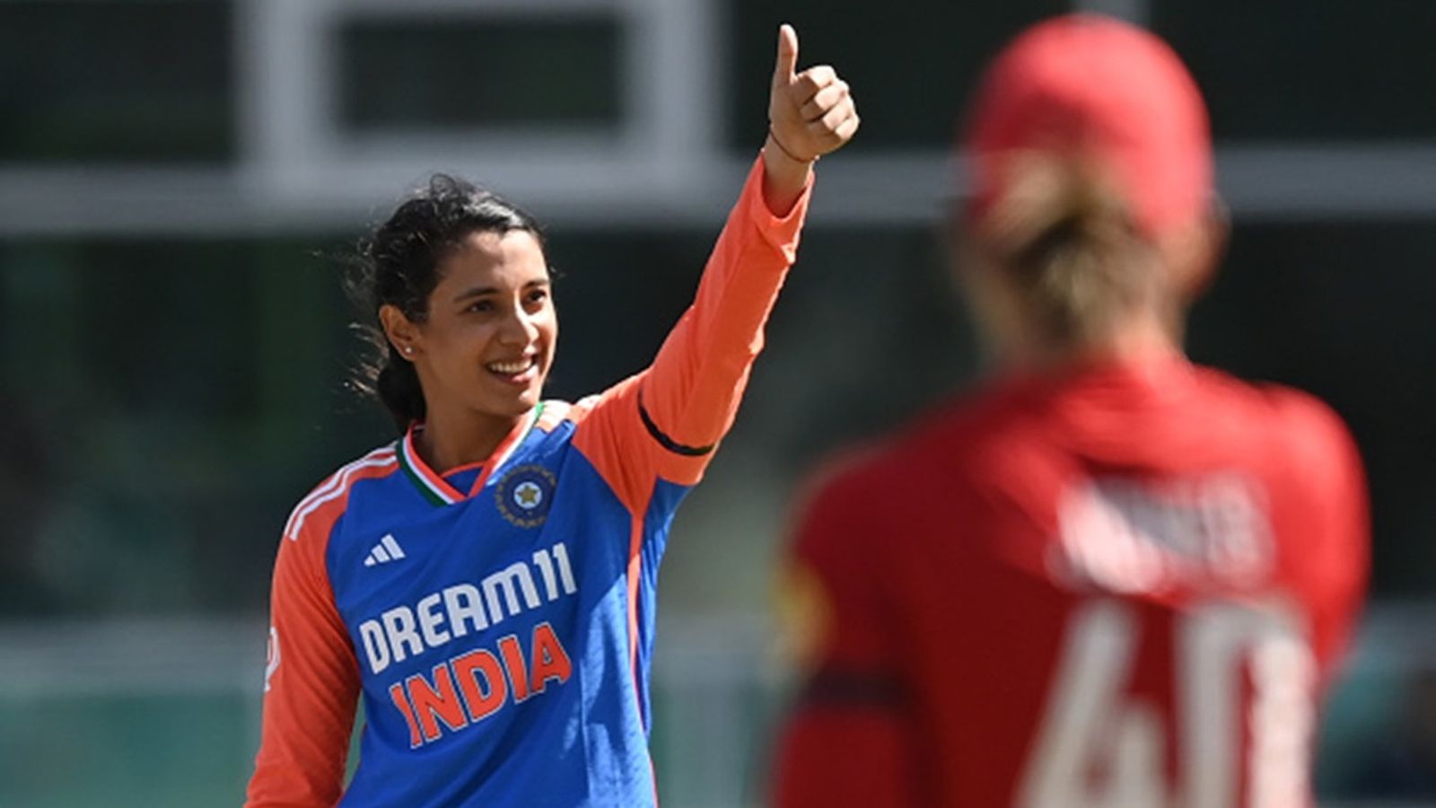 Days after maiden T20I century, Smriti Mandhana leaves Australia's star player behind to achieve career-best ICC ranking Smriti Mandhana of India gestures after reaching her century during the 1st T20 against India at Trent Bridge on June 28, 2025 in Nottingham, England.