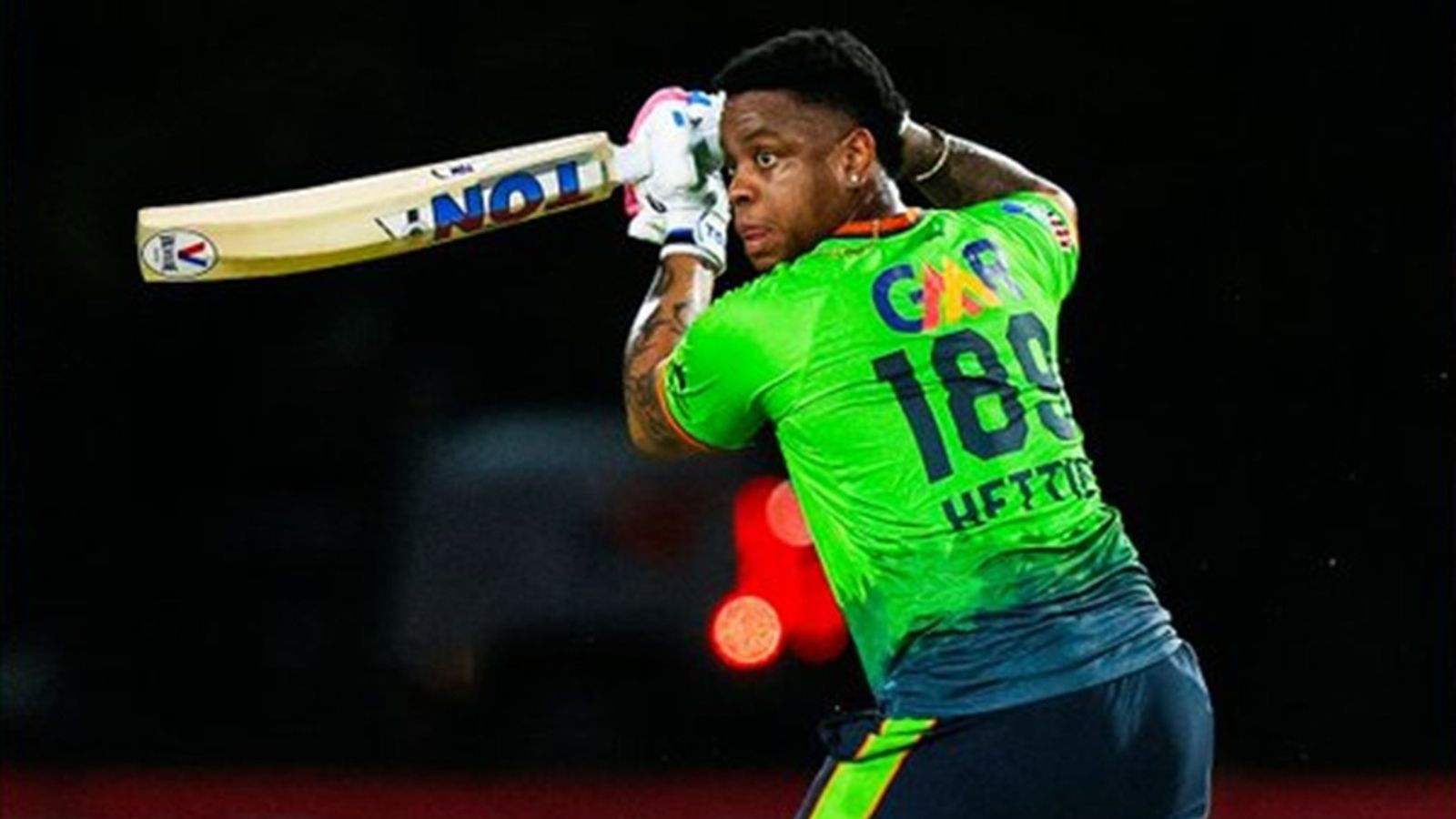 3 in a row! Shimron Hetmyer turns Seattle Orcas' saviour again, hits 7 sixes in unbeaten 37-ball 78 to stun table-toppers San Francisco Unicorns Seattle Orcas' Shimrton Hetmyer plays a shot.