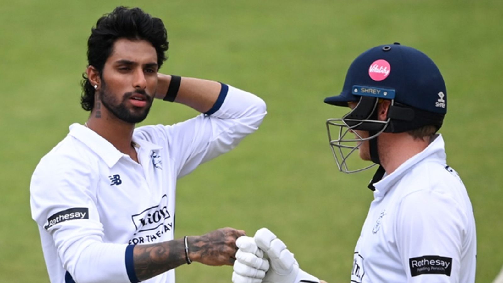 Tilak Varma hits half-century in 2nd County appearance but Hampshire face follow-on, all hopes pinned on world no.3 T20I batter to avoid innings defeat Hampshire's Tilak Varma in action on Day 3 of County clash against Worcestershire.