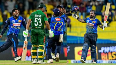 SL vs BAN: Asalanka's century, Hasaranga's 4-fer hand Sri Lanka solid 77-run win in 1st ODI after Bangladesh went from 101/1 to 167 all out Asalanka's century, Hasaranga's 4-fer help Sri Lanka bully Bangladesh by 77 runs in 1st ODI
