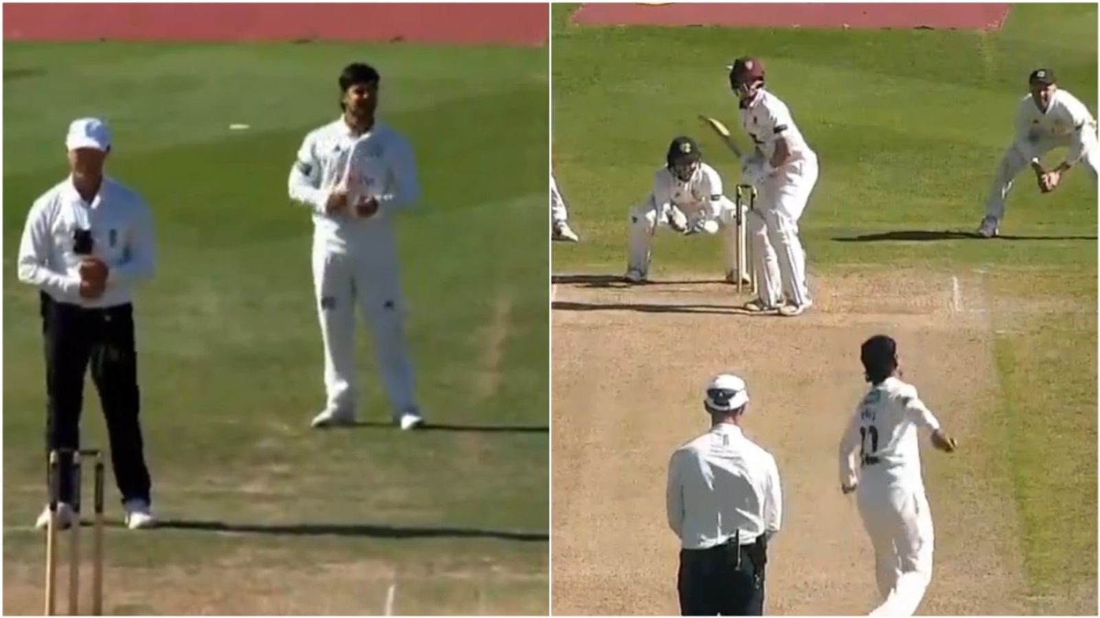 Ishan Kishan bowls off-spin and leg-spin in same over for Nottinghamshire as Somerset opener's unbeaten 147 leads to a draw; watch viral video Nottinghamshire's Ishan Kishan bowls against Somerset.