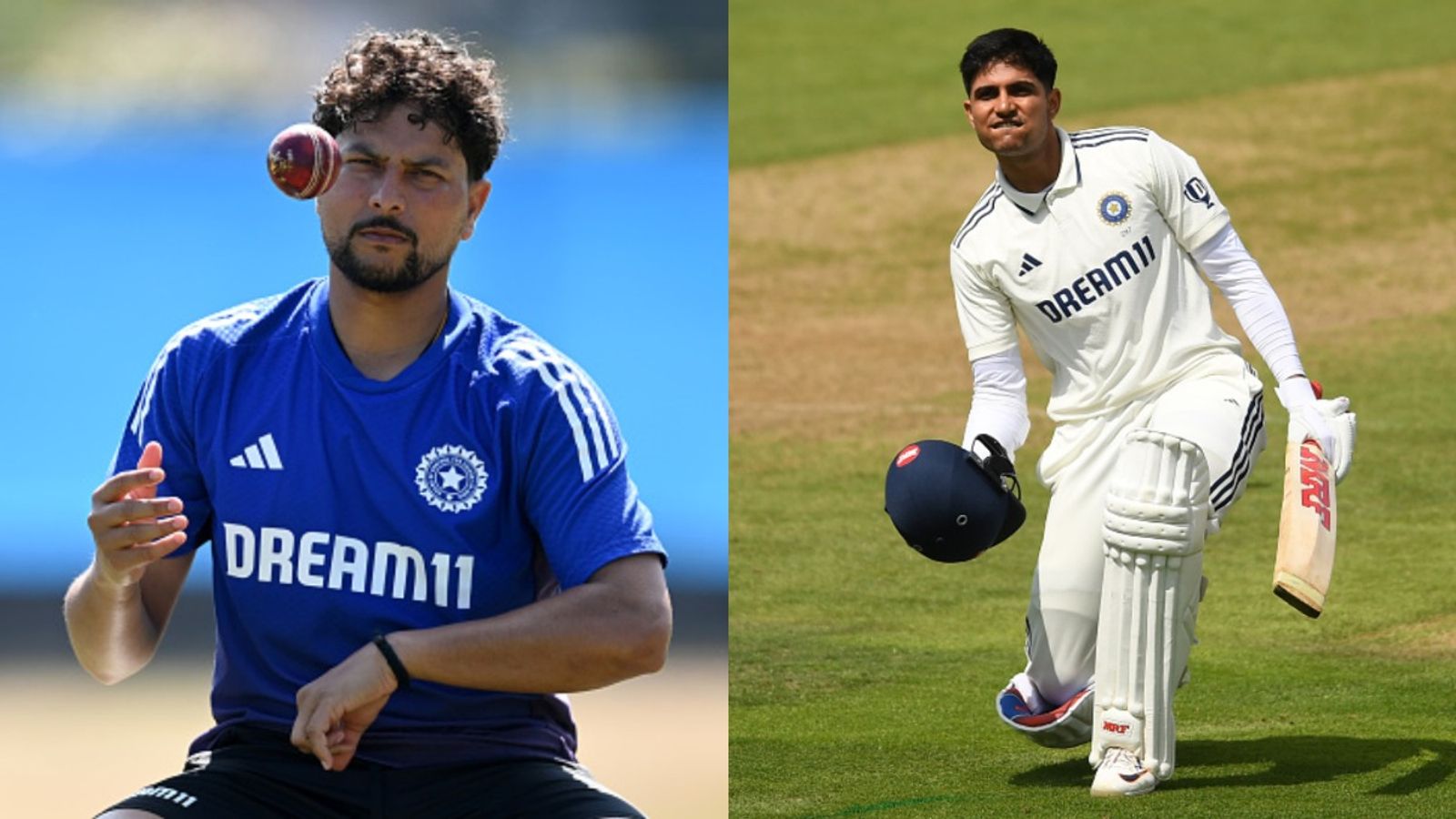 'I hope India don't miss Kuldeep': Ex-India star's throws 'England win seeming very distant' verdict on 2nd Test after Gill's brigade piles up 587 on Day 2 India's Kuldeep Yadav (L) and Shubman Gill in frame