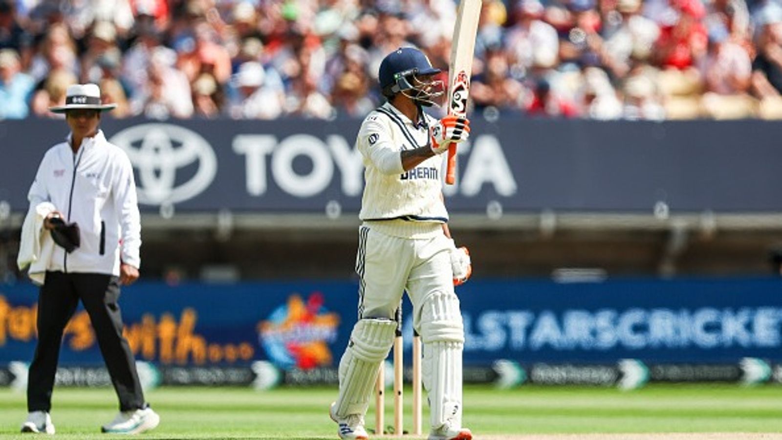 IND vs ENG 2nd Test: Ravindra Jadeja breaks BCCI's guidelines during Day 2 of Edgbaston Test, but don't expect sanctions Ravindra Jadeja of India celebrates his half-century during Day Two of the Second Rothesay Test match between England and India at Edgbaston Cricket Ground in Birmingham, England, on July 3, 2025.