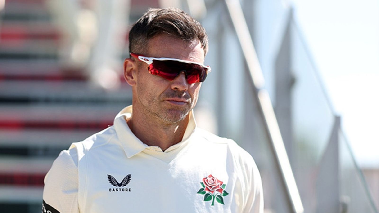 'You have got to play him': James Anderson's message to Ben Stokes for Lord's Test after Edgbaston drubbing James Anderson of Lancashire looks on during Day 2 of the County Championship match between Lancashire and Derbyshire at Emirates Old Trafford on May 17, 2025 in Manchester, England.
