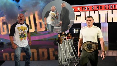 Goldberg fires shot at GUNTHER ahead of retirement match: "Opened mouth negatively about me and my family" Goldberg fires shot at GUNTHER ahead of retirement match: "Opened mouth negatively about me and my family"