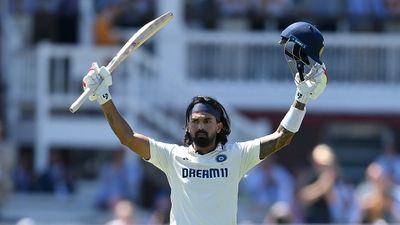 India vs England, Lord's Test: KL Rahul smashes 10th Test century, becomes second Indian to reach this milestone : KL Rahul of India celebrates reaching his century during day three of the 3rd Rothesay Test Match between England and India at Lord's Cricket Ground on July 12, 2025 in London, England.