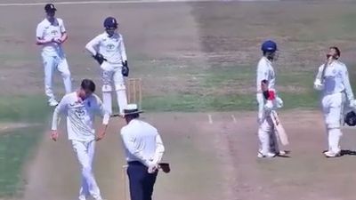 MS Dhoni's CSK teammate cracks century in England amidst Lord's Test, tonks 14 fours, 2 sixes to lift his team to colossal 450/7 India U-19 captain Ayush Mhatre (R) celebrate after hitting century during 1st Youth Test vs England U-19