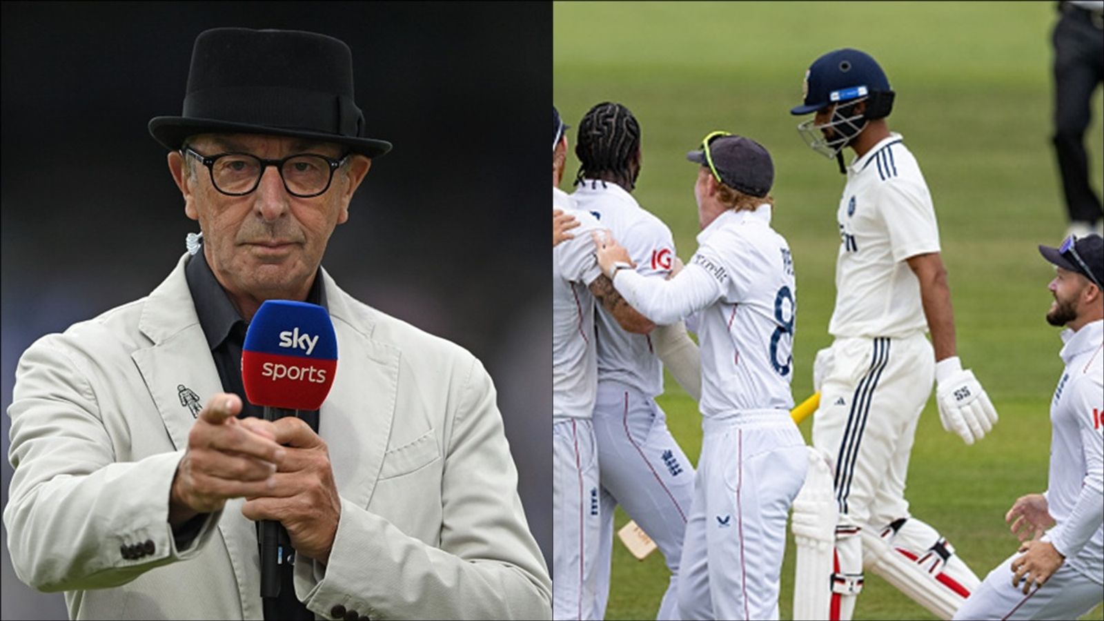 'Confidently declared that India would easily win the game easily': England legend trolls this India star with 'lasted four balls' jibe England cricketer-turned-commentator David Lloyd; Jofra Archer celebrates Washington Sundar's wicket with his teammates.