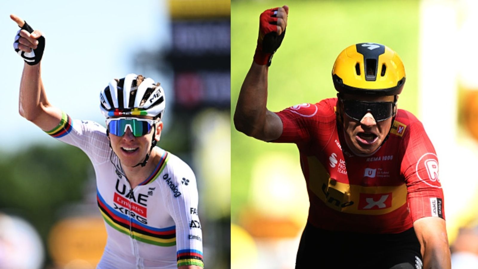 Tour de France 2025 Updates: Pogacar bounces back from crash as Abrahamsen claims career-defining milestone Tadej Pogacar and Jonas Abrahamsen clicked during Tour de France 2025 (Images via Getty)