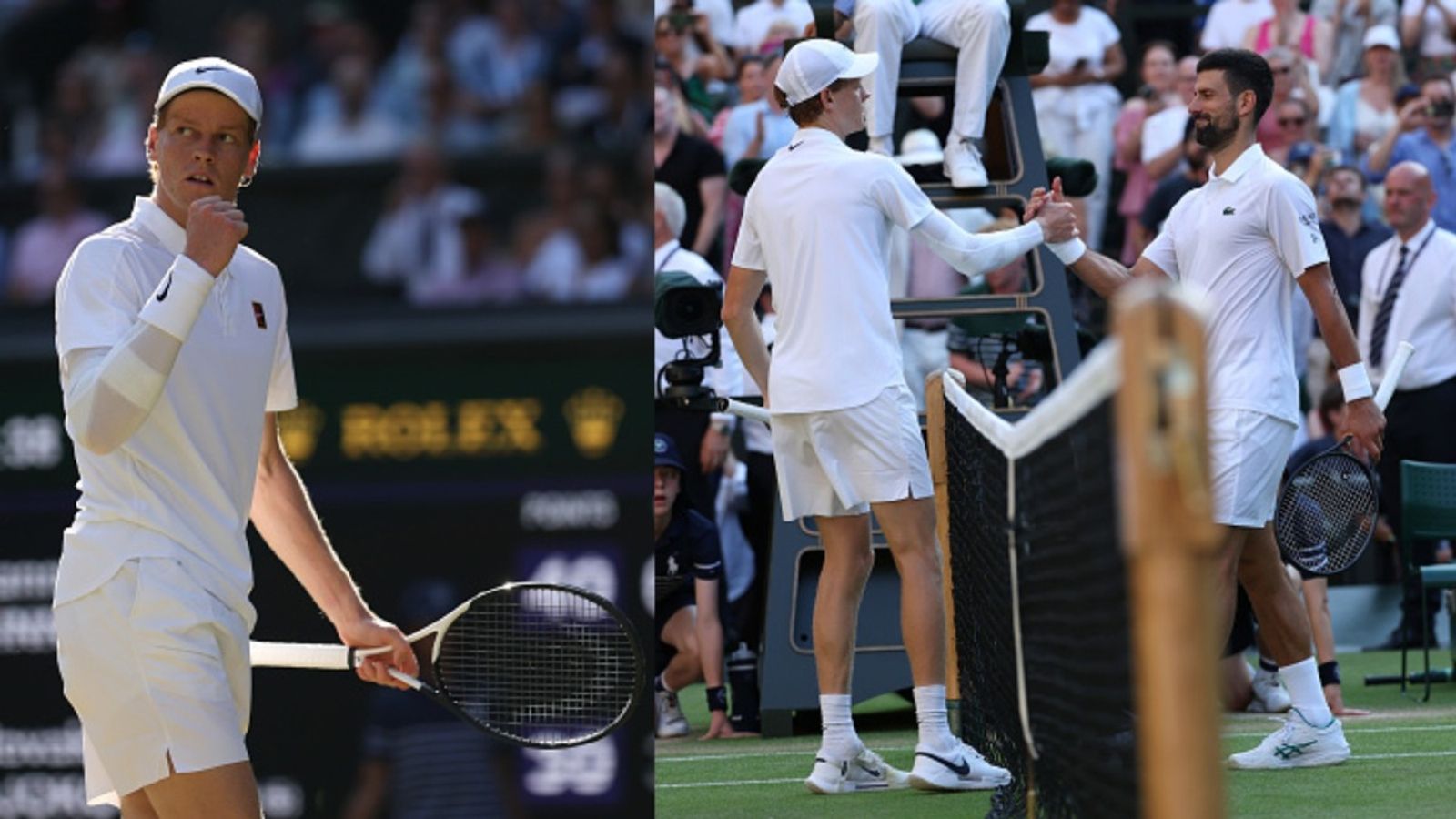 Jannik Sinner breaks silence on ending Novak Djokovic's Wimbledon 2025 campaign: "I love these challenges" Jannik Sinner and Novak Djokovic clicked after their Wimbledon 2025 clash (Images via Getty)