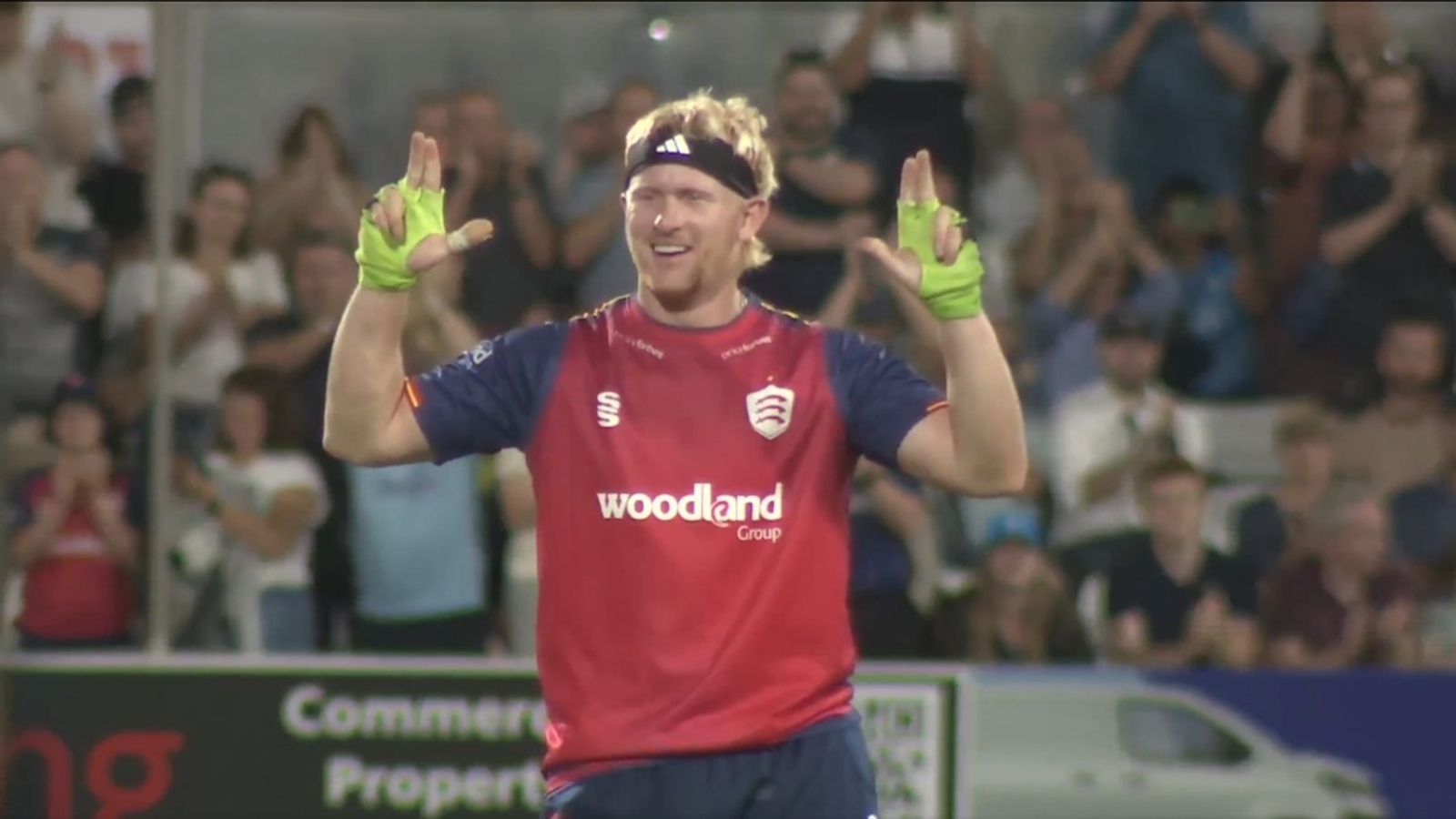 Made his T20I debut vs Australia in 2024, England wicketkeeper-batter smashes 60-ball 139 featuring 11 sixes in T20 Blast run chase Essex's Jordan Cox celebrates his maiden T20 century in T20 Blast clash against Hampshire.