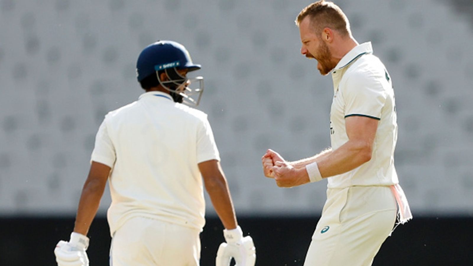 India top-order batter pulls out of County contract but not due to injury, club releases statement Nathan McAndrew of Australia A celebrates the wicket of Ruturaj Gaikwad of India A during the game between Australia A and India A at Melbourne Cricket Ground on November 08, 2024 in Melbourne, Australia.