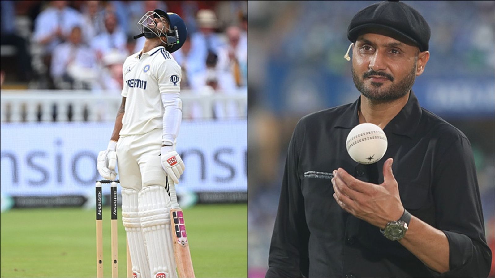 Exclusive: 'If it was my team, I would drop Nitish and....': Harbhajan Singh suggests one major change in India playing XI for Manchester Test Nitish Kumar Reddy after losing his wicket in Lord's Test; Cricketer-turned-commentator Harbhajan Singh.