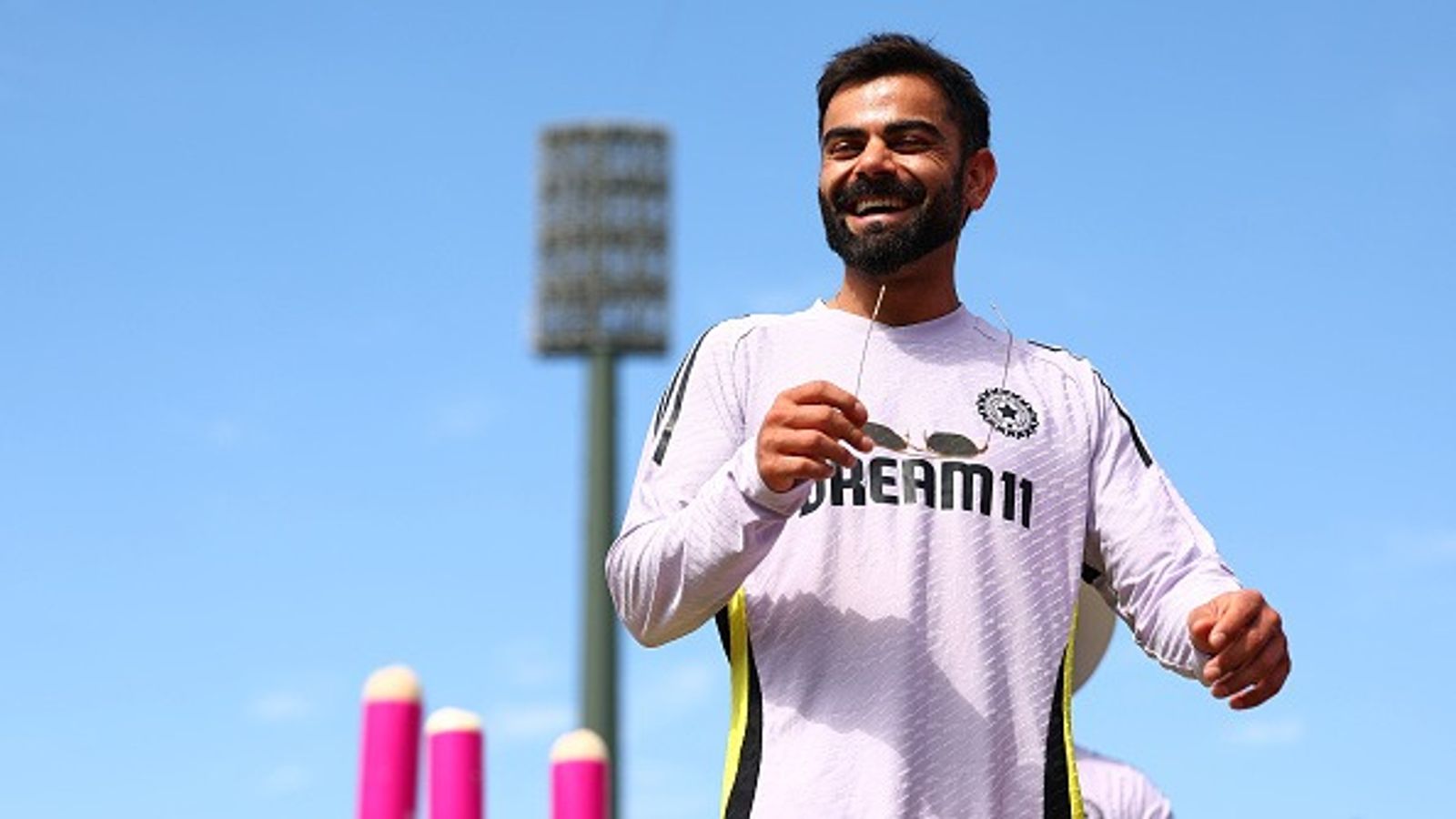 'Virat Kohli would have won that game comfortably...': Ex-England speedster's jaw-dropping verdict on third Test of Anderson-Tendulkar Trophy 2025 Virat Kohli of India inspects the pitch during day three of the Fifth Men's Test Match in the series between Australia and India