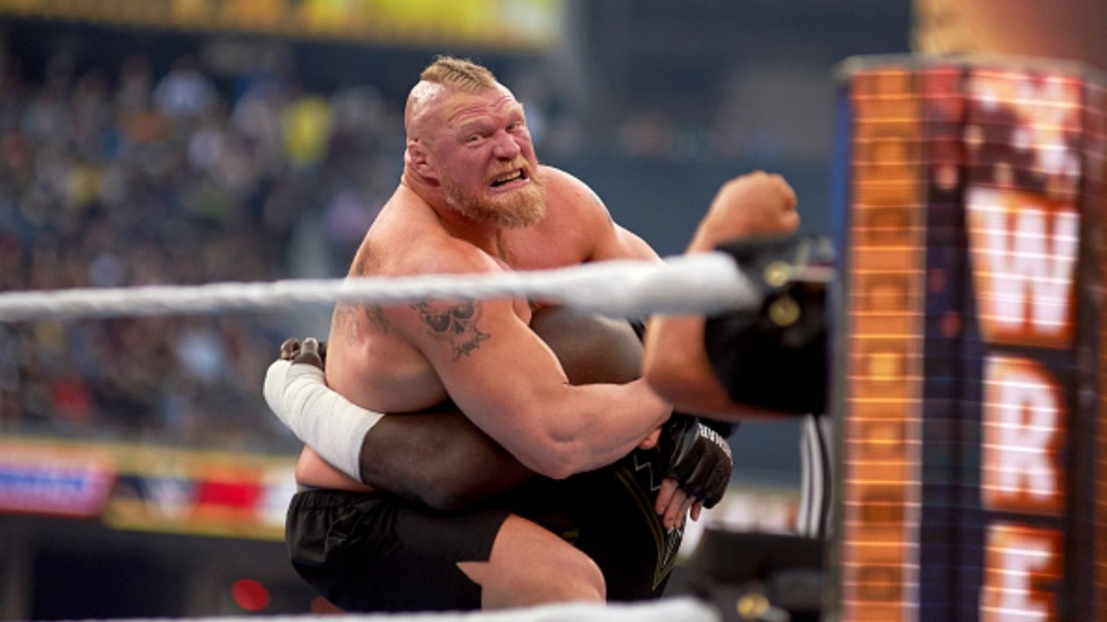 Revealed: The real truth behind Brock Lesnar not returning to WWE in nearly two years Brock Lesnar in the frame (Image via Getty)