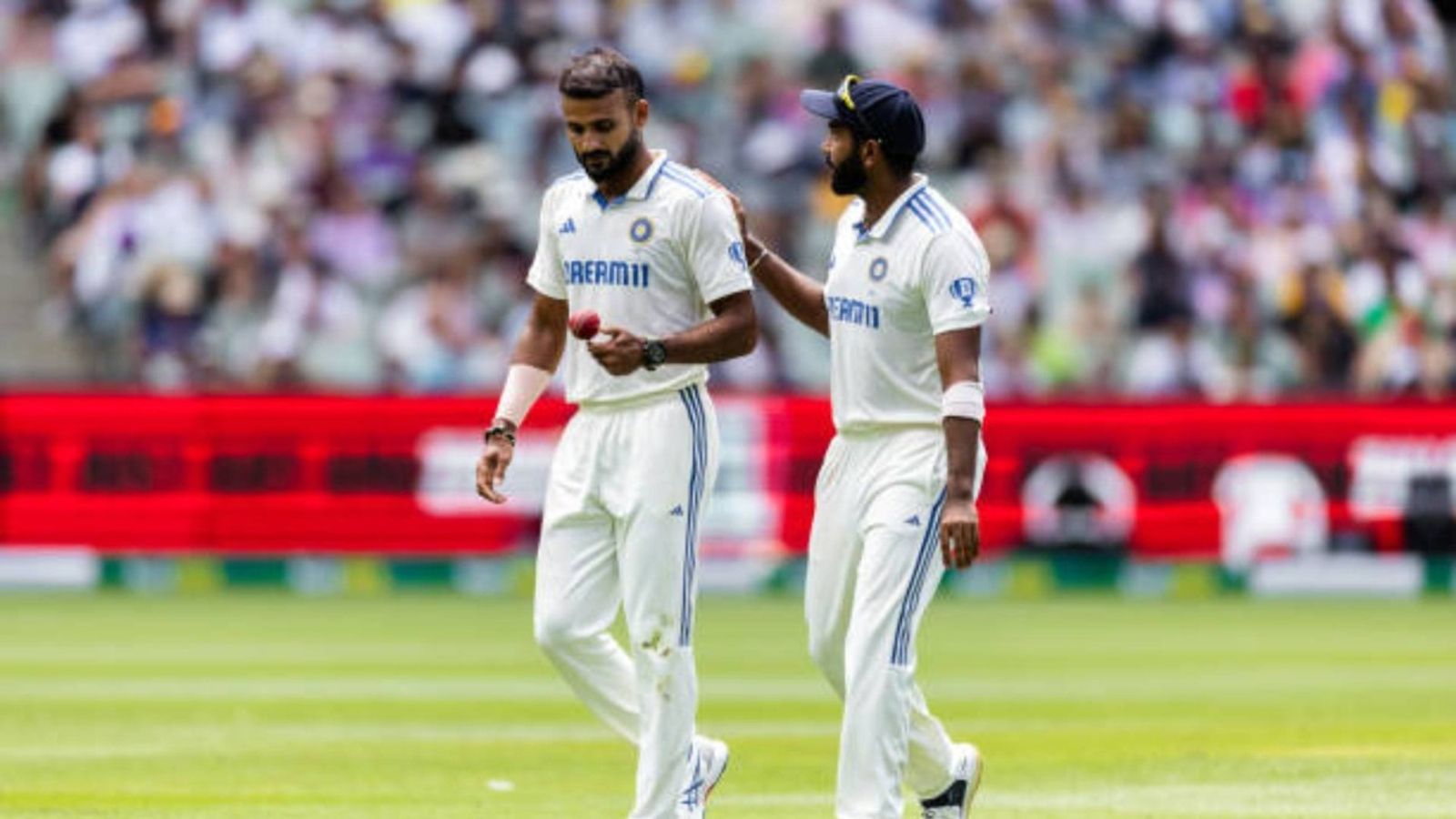 India to change plan for Jasprit Bumrah's participation in last 2 Tests following Akash Deep's injury? Report makes massive claim Akash Deep (L) and Jasprit Bumrah in this frame