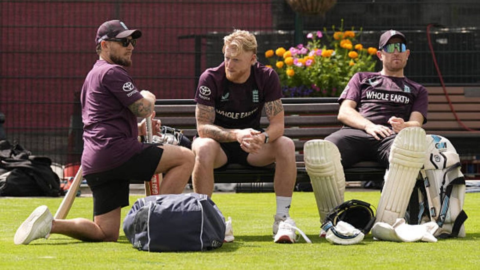 Big news: England make major change to playing XI for Manchester Test, bring this star back after 8 years of absence England head coach Brendon McCullum (left), Ben Stokes (centre) and Liam Dawson during a nets session at Emirates Old Trafford, Manchester