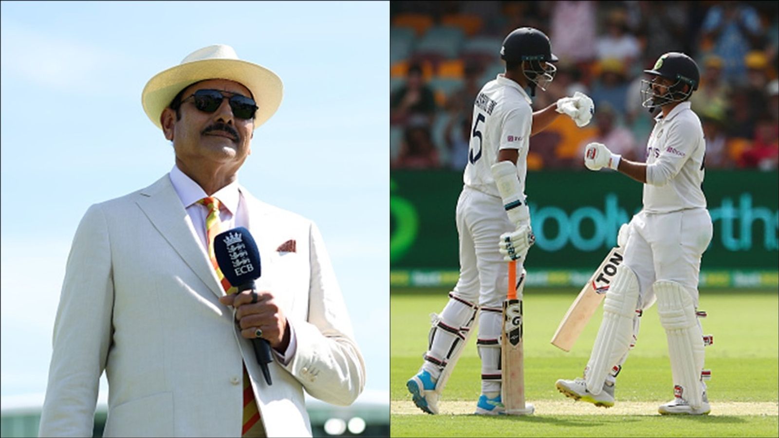 'I think he should've played a lot more Test cricket': Ravi Shastri lauds this young India star ahead of Manchester clash Former India head coach Ravi Shastri; Washington Sundar and Shardul Thakur during their partnership in Gabba Test in 2021.