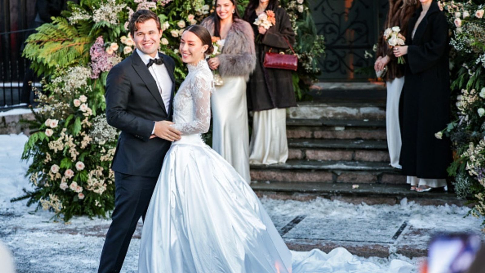 Magnus Carlsen’s wife reveals the Indian star who mirrors his chess style, and it’s not Gukesh: "Most similar to him" Magnus Carlsen with wife Ella Victoria Malone (Image via Getty)