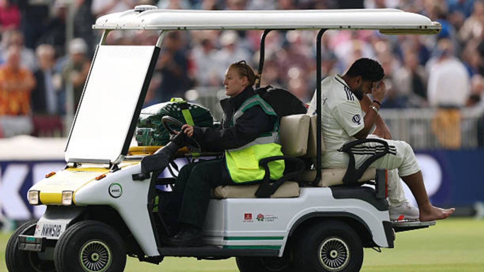 Big news: Major blow for India as Rishabh Pant ruled out of England Test series due to fractured toe Rishabh Pant of India goes off injured during Day One of the 4th Rothesay Test Match between England and India at Emirates Old Trafford on July 23, 2025 in Manchester, England