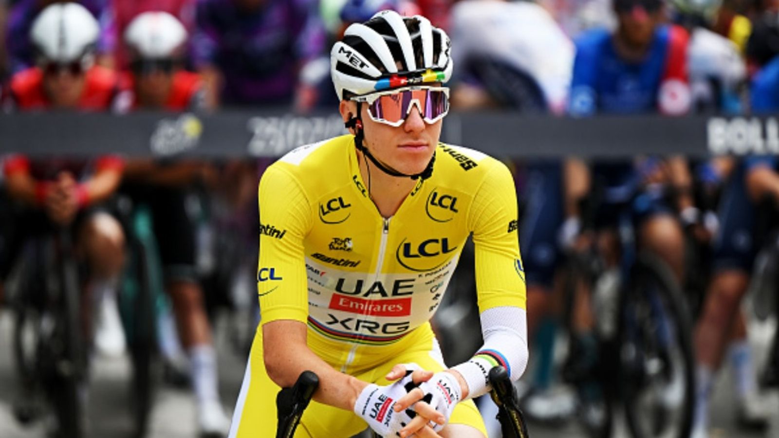 Tadej Pogacar lets out his frustration for Tour de France, explains what's wrong: "Can’t wait for it to be over" Tadej Pogacar in the frame (Image via Getty)